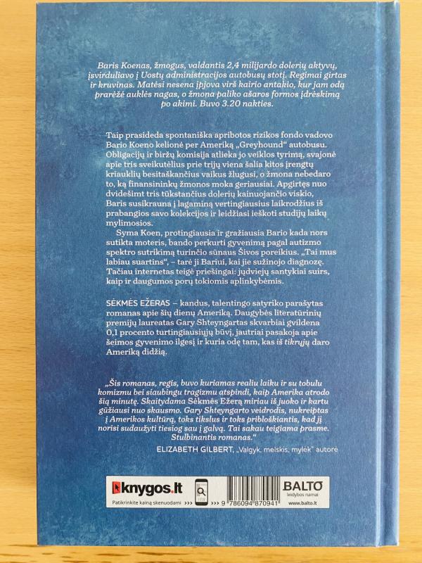 Sėkmės ežeras - Gary Shteyngart, knyga 3