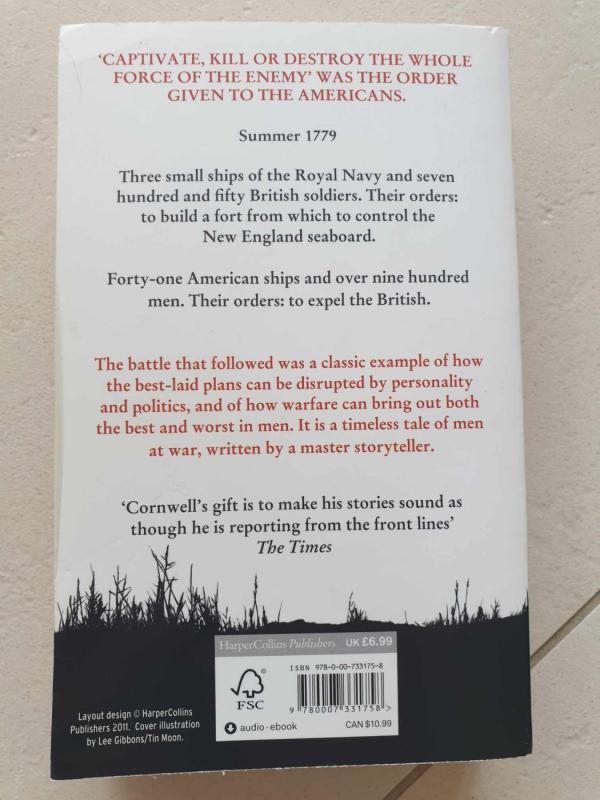 The Fort - Bernard Cornwell, knyga 5