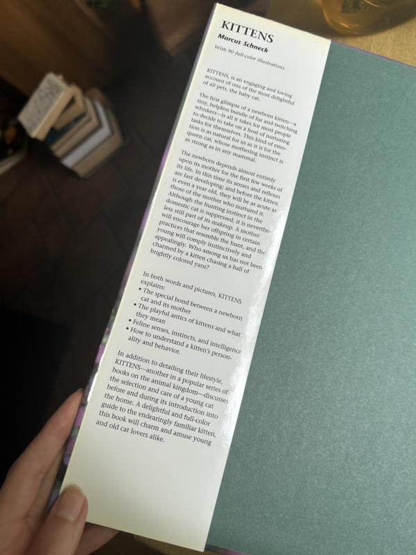 Kittens A Portrait Of The Animal World - Marcus Schneck, knyga 3