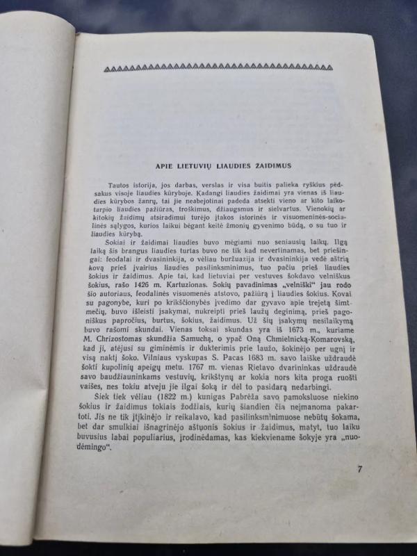 LIETUVIŲ LIAUDIES ŽAIDIMAI - J. Lingys, knyga 4