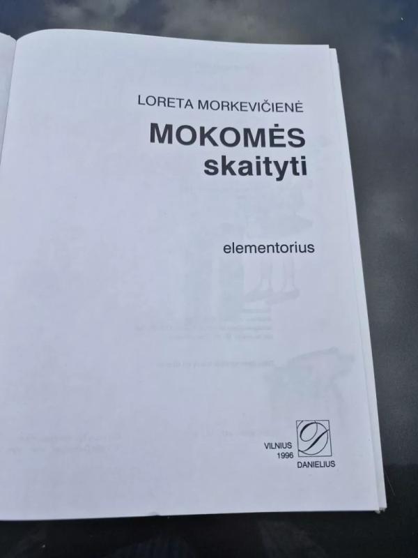 MOKOMĖS SKAITYTI - Loreta Morkevičienė, knyga 3