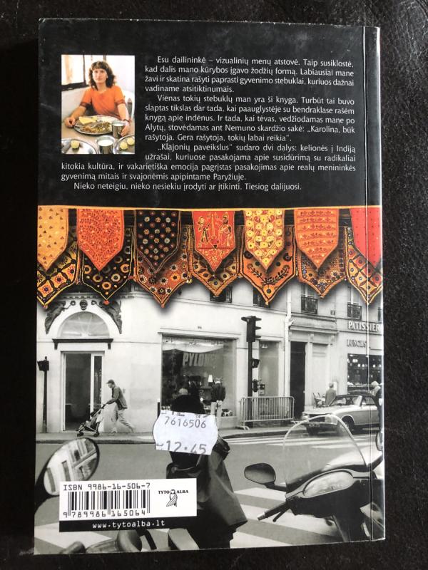 Klajonių paveikslai - Karolina Kunčinaitė, knyga 3