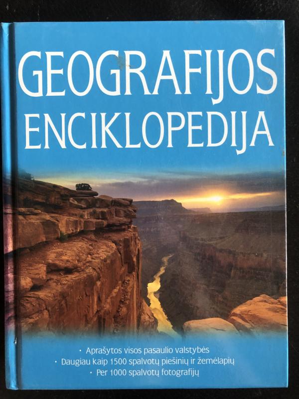 Geografijos Enciklopedija - Kingfisher Publications, knyga 2