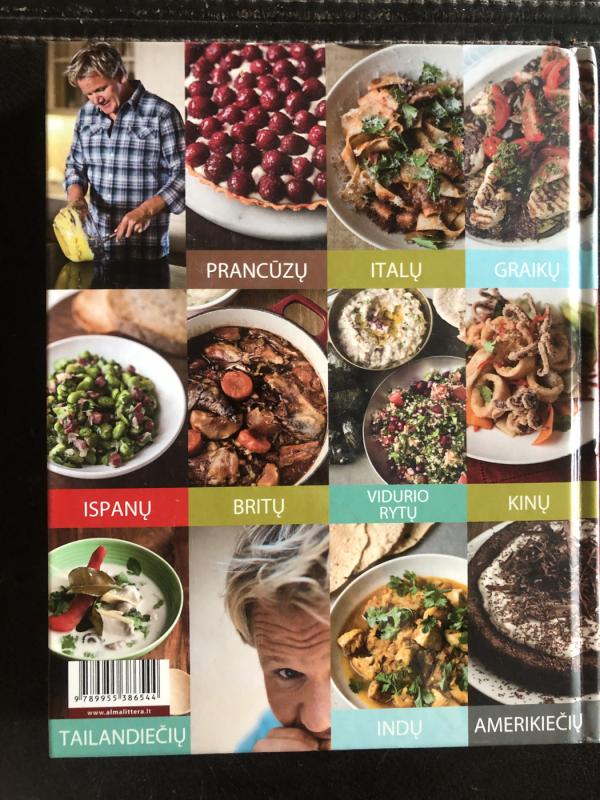 Pasaulio virtuvės - Gordon Ramsay, knyga 3