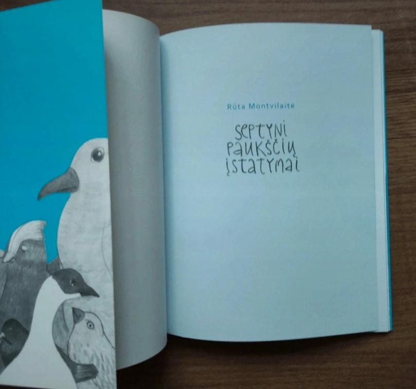 Septyni paukščių įstatymai - Rūta Montvilaitė, knyga 3