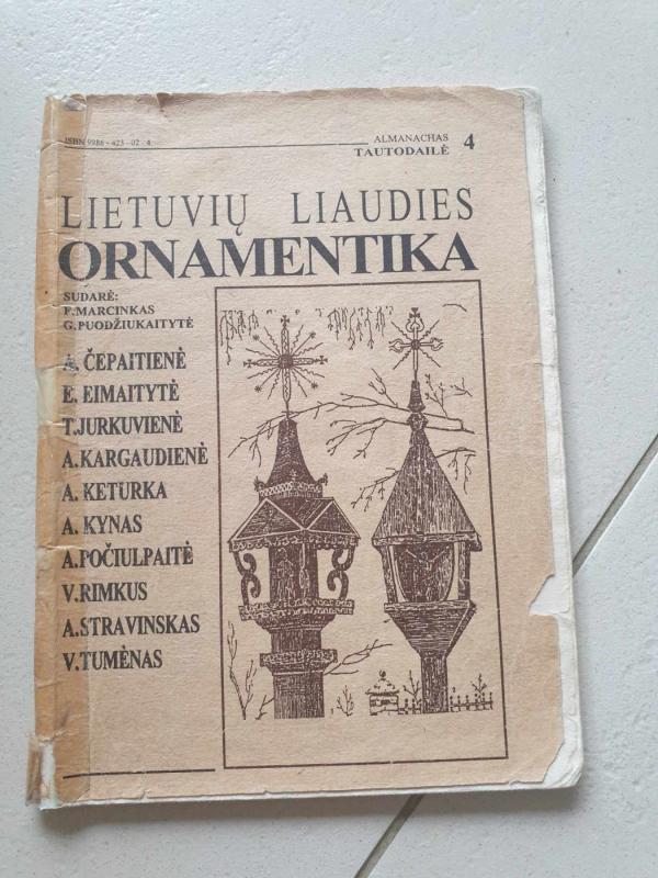 Lietuvių liaudies ornamentika - Feliksas Marcinkas, knyga 2