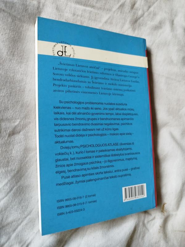 Psichologijos atlasas (1 tomas) - Hellmut Benesch, knyga 4