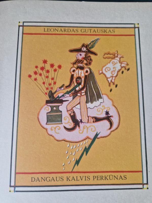 Dangaus kalvis perkūnas - Leonardas Gutauskas, knyga 4