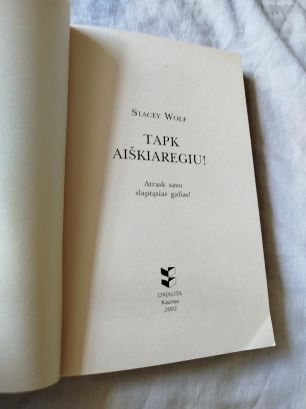 Tapk aiškiaregiu - Stacey Wolf, knyga 3