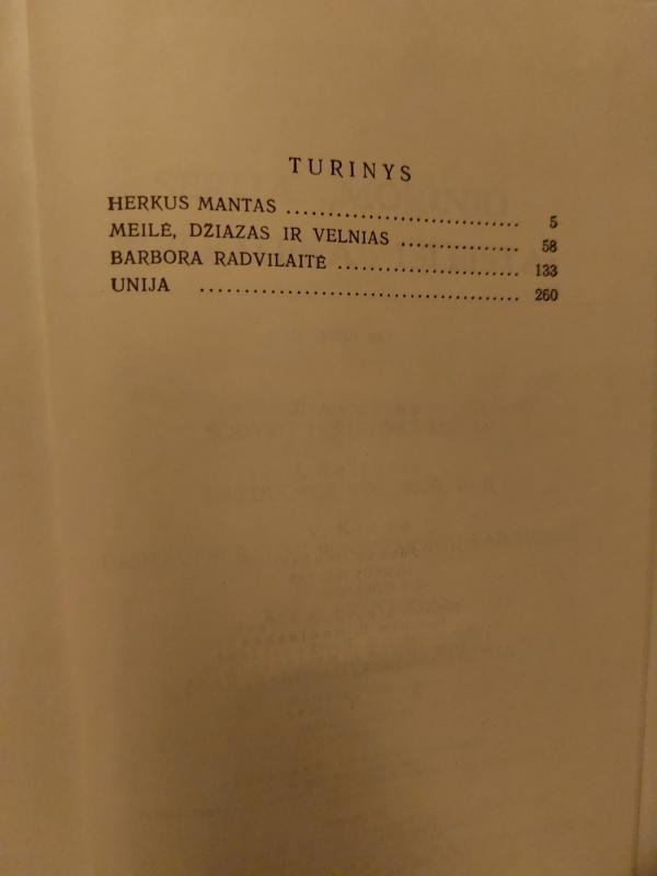 Herkus Mantas - Juozas Grušas, knyga 3