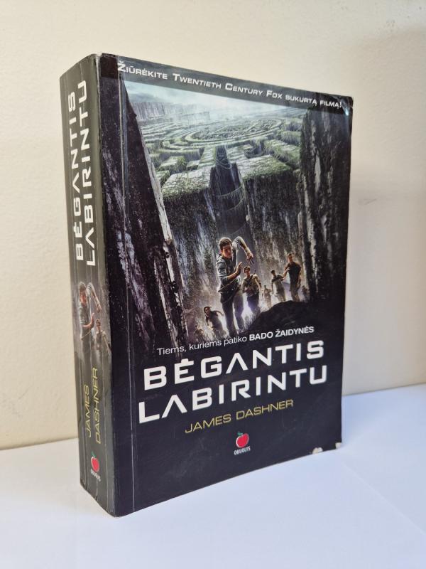 Bėgantis labirintu - James Dashner, knyga
