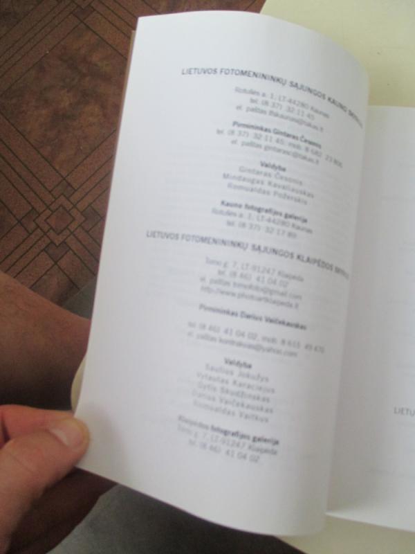 Lietuvos fotomenininkų sąjunga - Stanislovas Žvirgždas, knyga 6