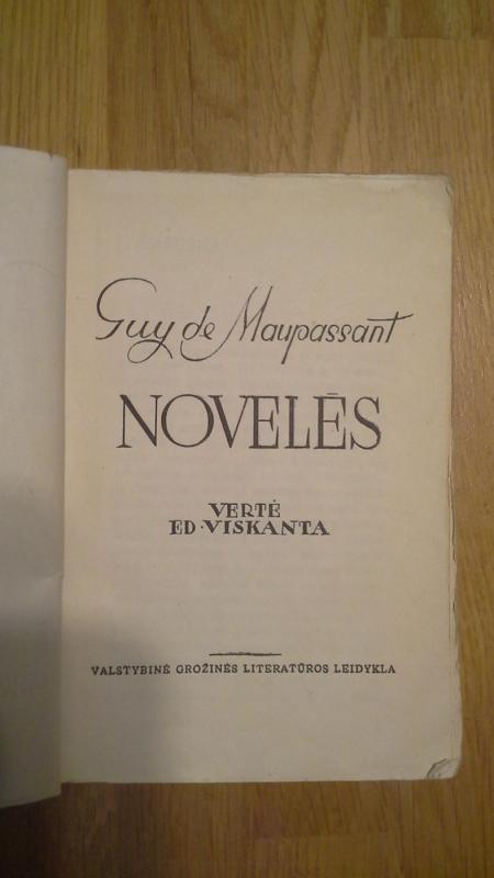Novelės - Guy de Maupassant, knyga 3