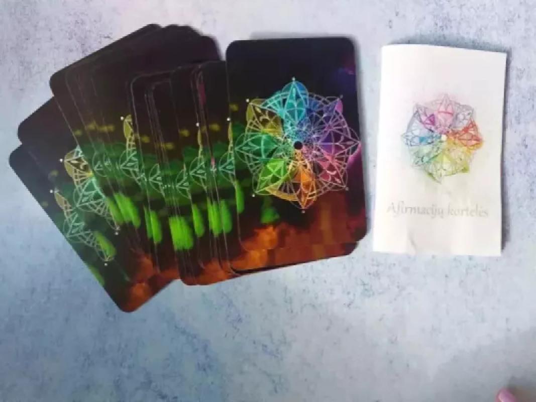 Afirmacijų kortelės - Žemyna, knyga 4