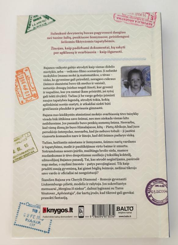 MERGINA IŠ NIEKUR: GIMUSI BĖGLIŲ ŠEIMOJE - Diamond Cheryl, knyga 3