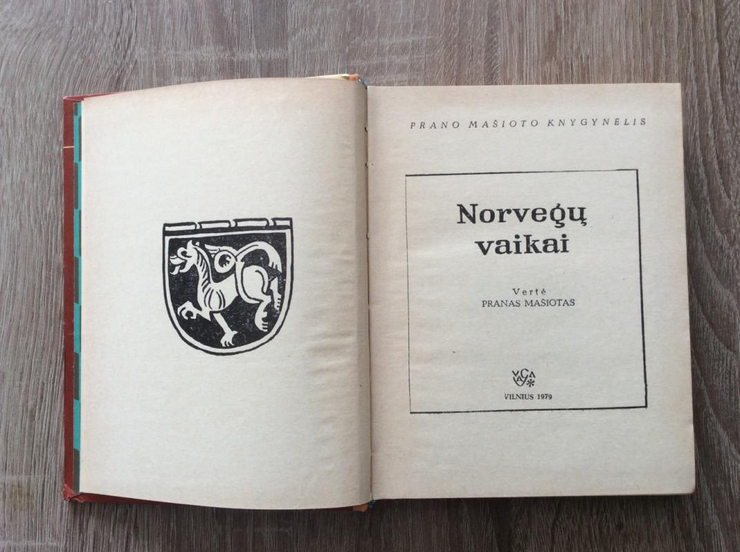 Norvegų vaikai - H. Onrudas, B.  Li, O.  Jems-Selmer, knyga 3