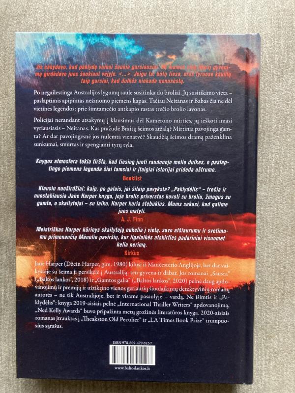 Paklydėlis - Jane Harper, knyga 3