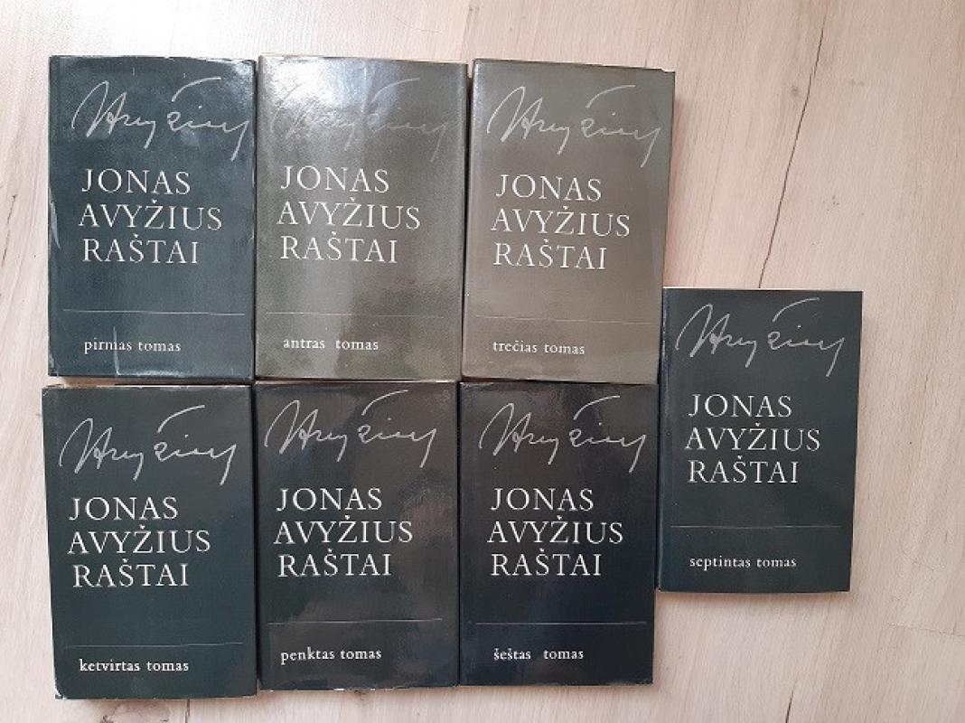 Jonas Avyžius. Raštai I -7 tomaI - Jonas Avyžius, knyga 2