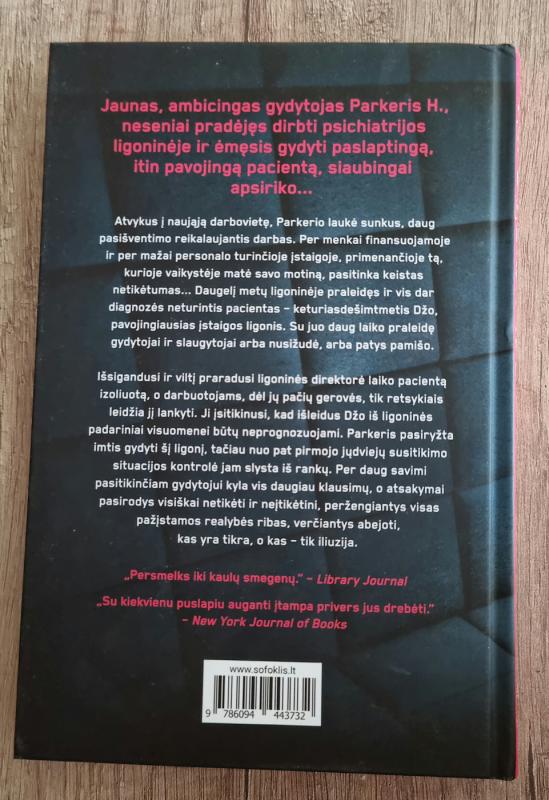 Pacientas - Jasper DeWitt, knyga 3