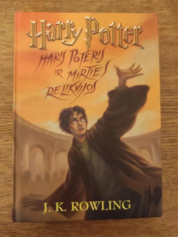Haris Poteris ir mirties relikvijos - Rowling J. K., knyga 2