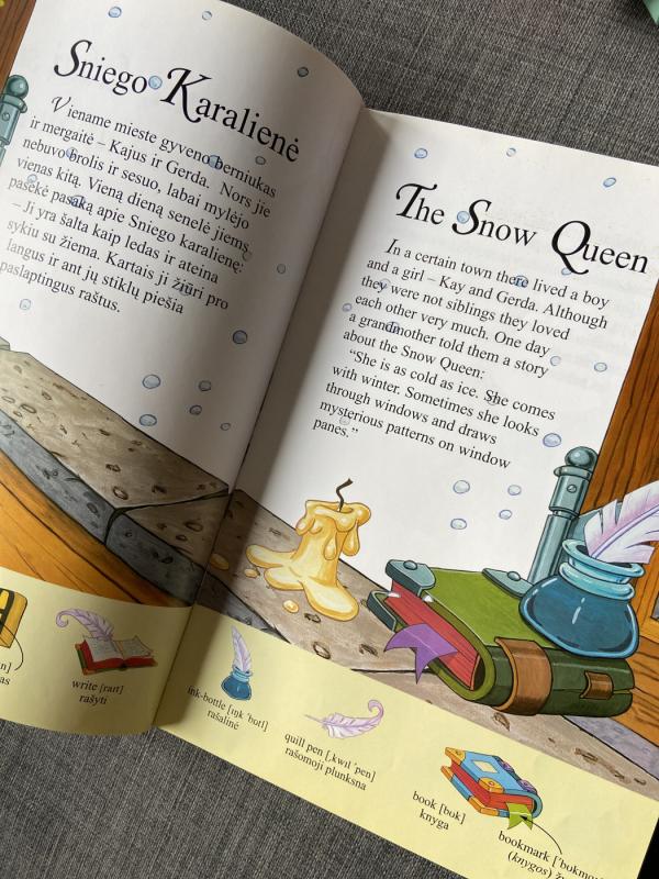 Populiariausios pasaulio pasakos lietuviškai ir angliškai - Autorių Kolektyvas, knyga 3