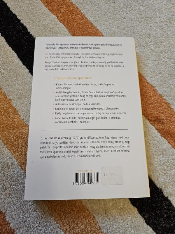 Sveikas miegas. Kodėl miegas sutrinka ir kaip jį pagerinti - W. Chris Winter, knyga 4