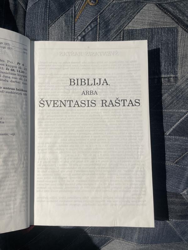 Biblija arba Šventasis Raštas - Česlovas Kavaliauskas, knyga 3