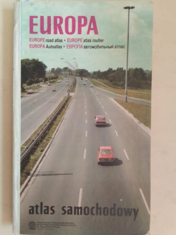 Europa: atlas samochodowy - Autorių kolektyas, knyga 2