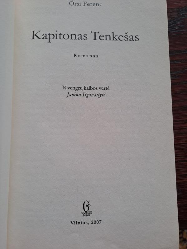 Kapitonas Tenkešas - Orsi Ferenc, knyga 3