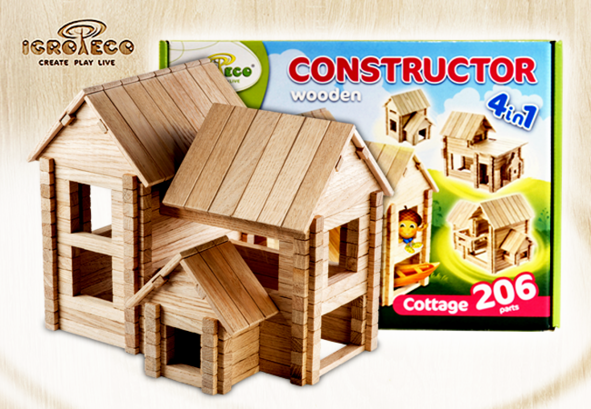 "Kotedžas" 4 viename, 6+ - , stalo žaidimas 3