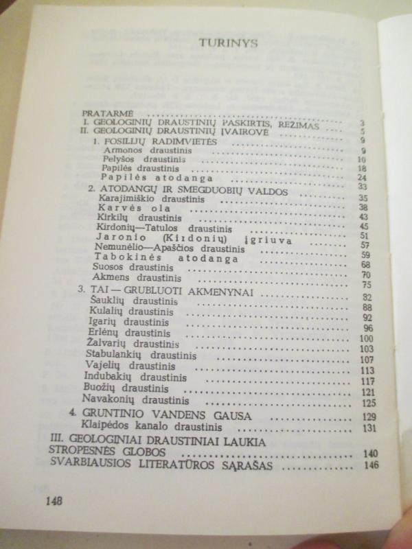 Lietuvos geologiniai draustiniai - A. Linčius, knyga 4