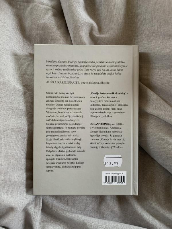 Žemėje žavūs mes tik akimirką - Ocean Vuong, knyga 3