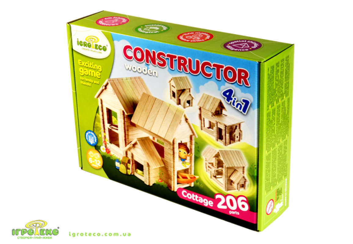 "Kotedžas" 4 viename, 6+ - , stalo žaidimas 2