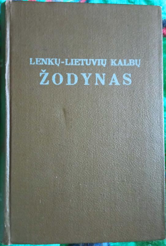 Lenkų-lietuvių kalbų žodynas - V. Vaitkevičiūtė, knyga 2