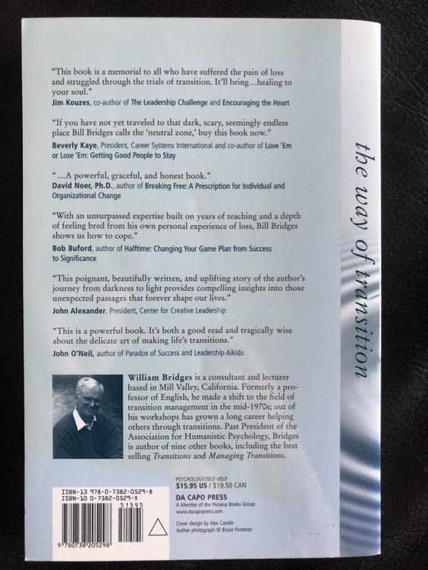 The Way Of Transition: Embracing Life's Most Difficult Moments - William Bridges, knyga 4