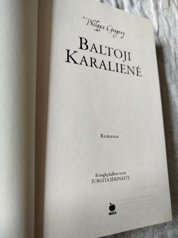 Baltoji karalienė - Philippa Gregory, knyga 3