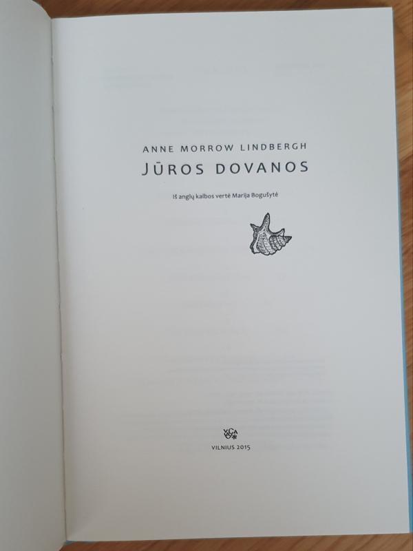 Jūros dovanos - Anne Morrow Lindbergh, knyga 4