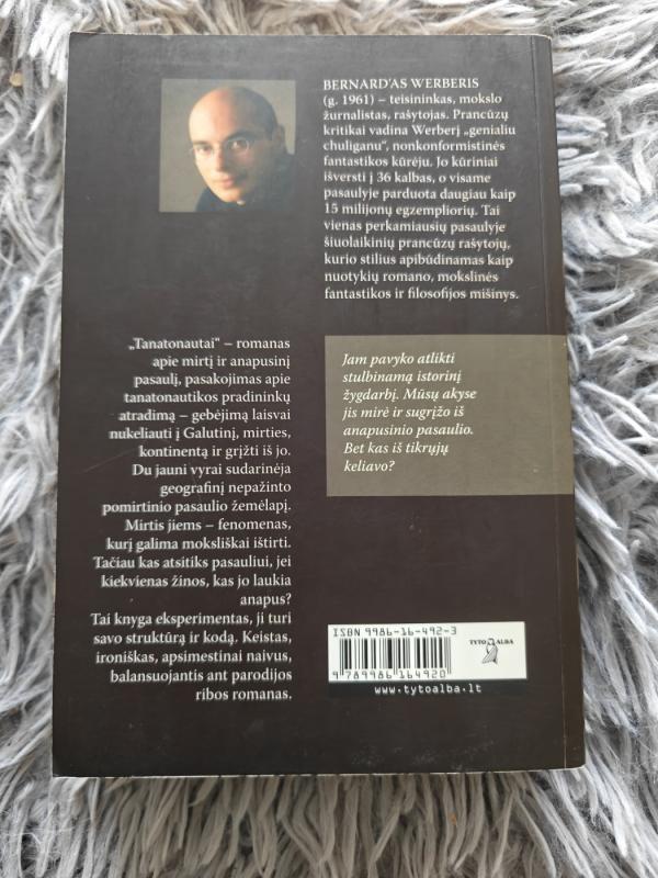 Tanatonautai - Bernard Werber, knyga 3