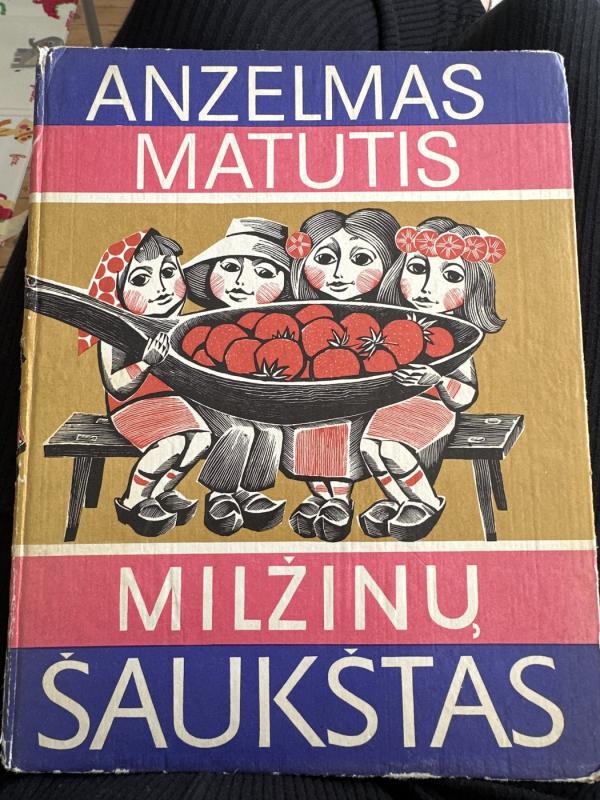 Milžinų šaukštas - Anzelmas Matutis, knyga 5