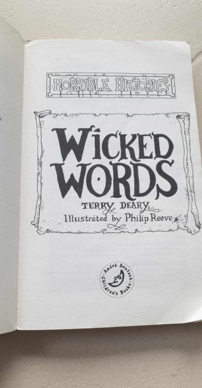 Horrible Histories Wicked Words - Terry Deary, knyga 4
