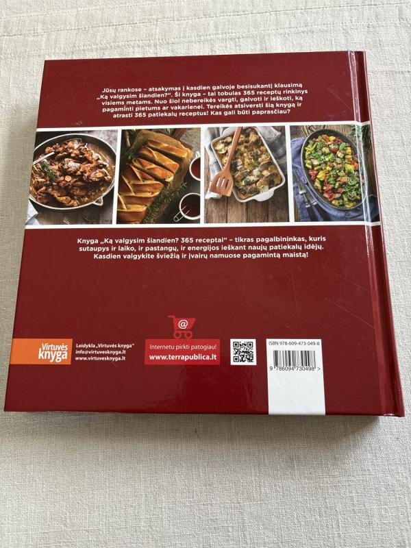 Ką valgysime šiandiena? 365 receptai - Daiva Dmuchovska, Jovita Lankienė, Irina Koscelkovienė, knyga 3