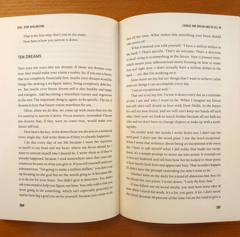 Girl, Stop Apologizing - Rachel Hollis, knyga 4