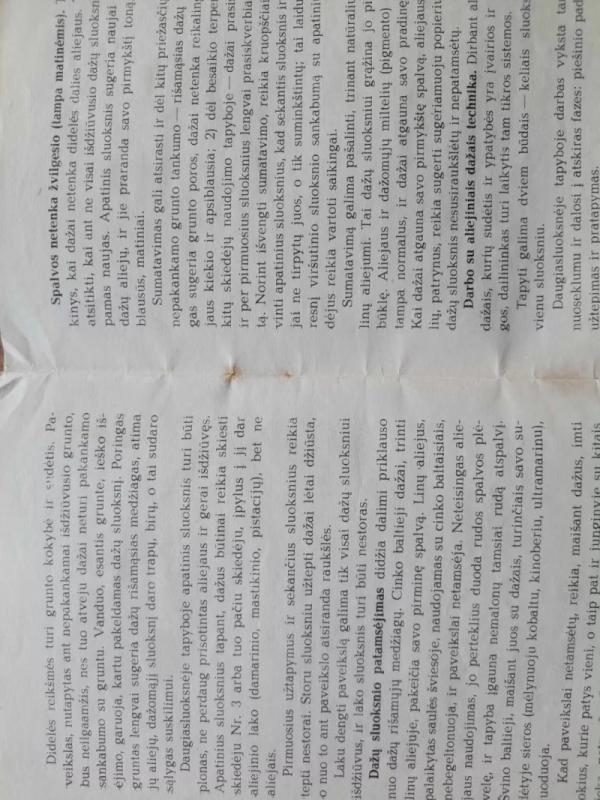 Pradinės žinios apie tapybines medžiagas - B. Makarovas, knyga 5