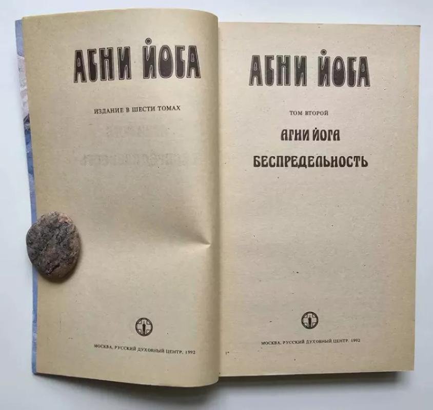 Agni Joga. Šešiuose tomuose. 2 tomas (rusų k.) - Autorius nenurodytas, knyga 3