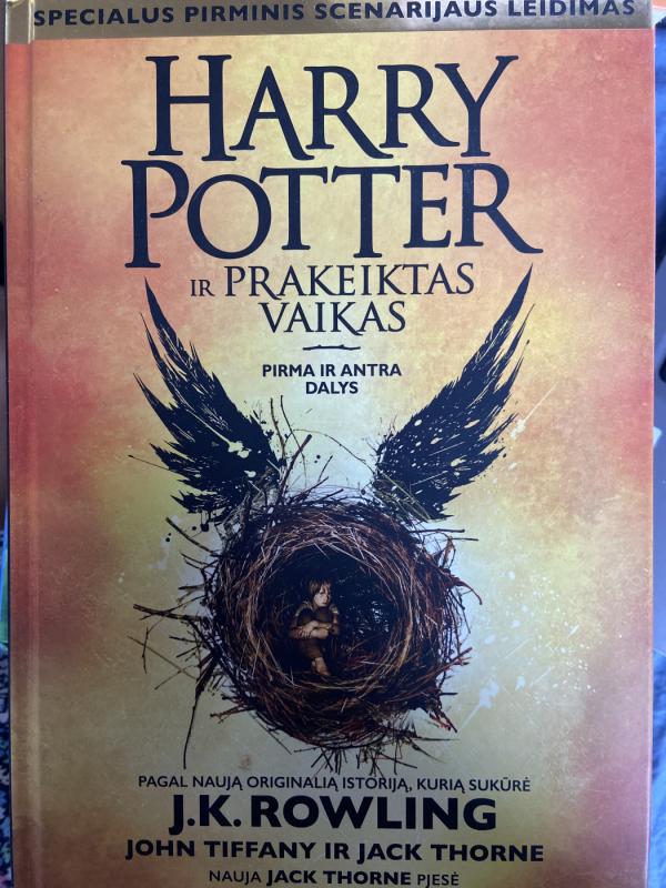 Harry Potter ir prakeiktas vaikas - J.K. Rowling, knyga 3