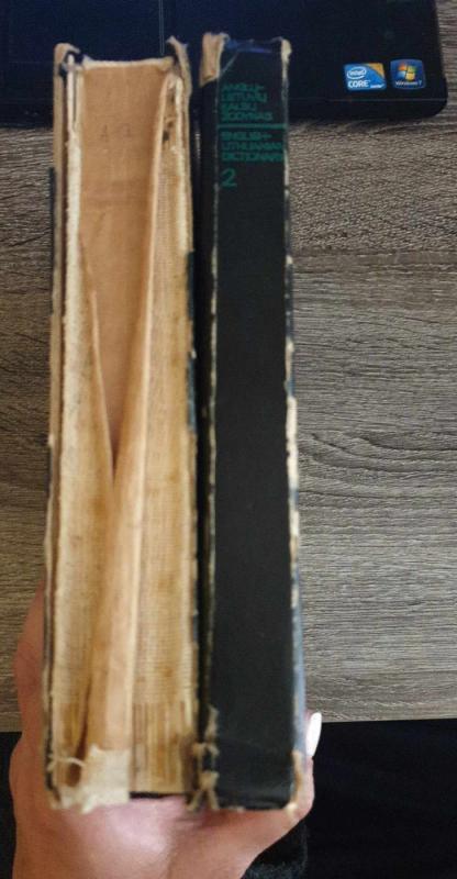 Anglų-lietuvių kalbų žodynas A-Q, R-Z (2 tomai) - A.Laučka, B.Piesarskas, S.Stasiulevičiūtė, knyga 3