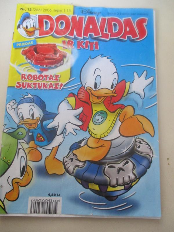 Donaldas ir kiti 2006 Nr. 13 - Autorių kolektyas, knyga 3