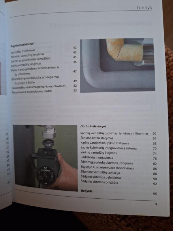 Šiuolaikinės ekonomiškos šildymo sistemos įrengimas - Max Direktor, knyga 4