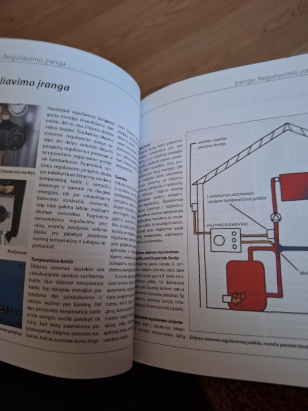Šiuolaikinės ekonomiškos šildymo sistemos įrengimas - Max Direktor, knyga 5