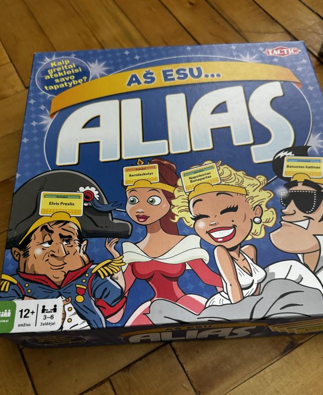 Alias Aš esu… - , stalo žaidimas